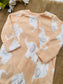 Tu Clothing Printed Elephant Fleece Sleepsuit