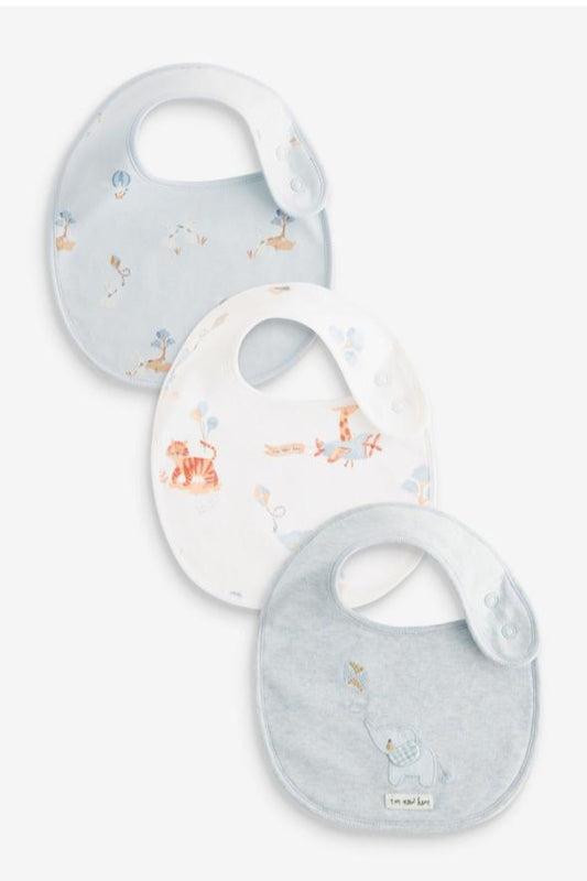 Next Pack of 3 Elephant Bibs