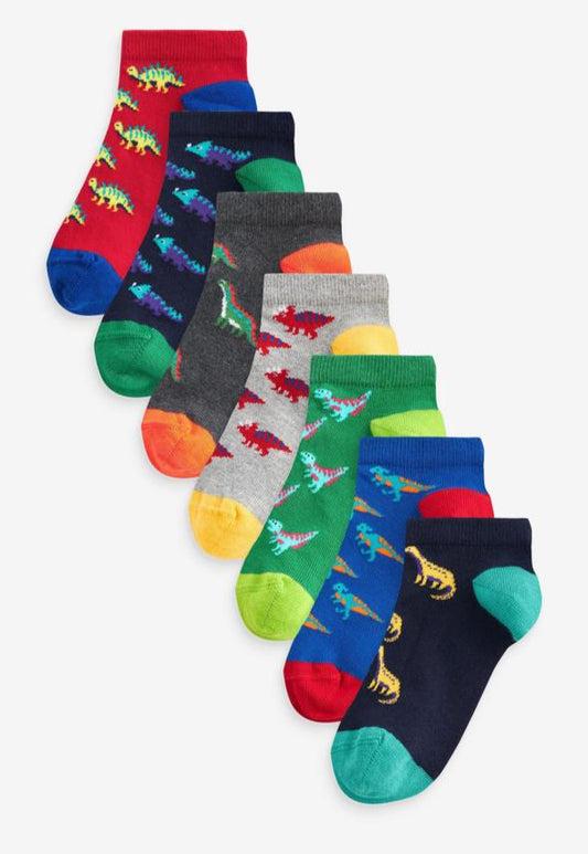 Next Pack of 7 Dino Socks