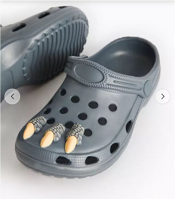 TU Clothing Monster Toe Badge Clogs