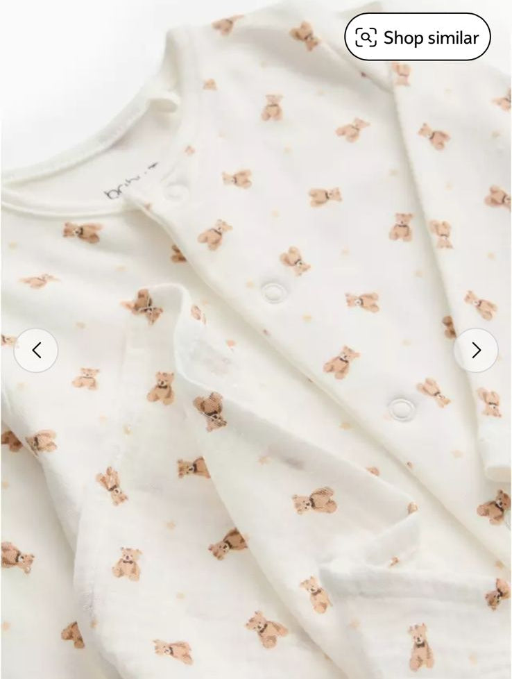 Tu Clothing Bear Print Baby Gift Box