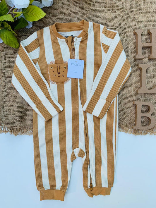 Tu Clothing Lion Face Sleepsuit