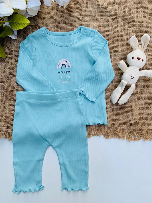 George "Happy Little Human" Shirt & Trouser Set