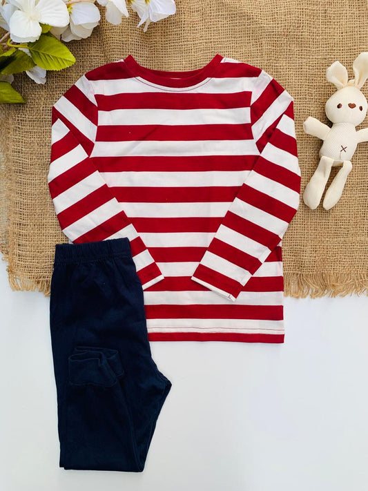 George Stripes Shirt & Trouser Set