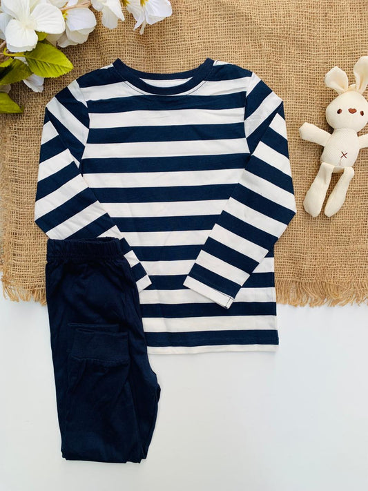 George Stripes Shirt & Trouser Set