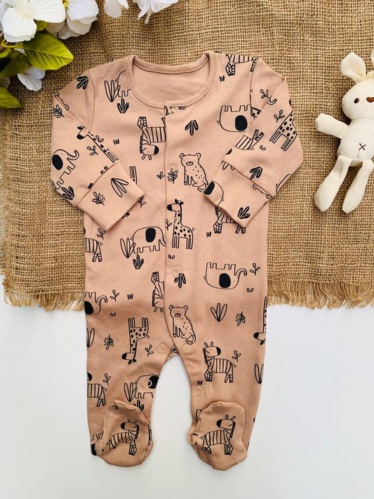 Matalan Giraffe Sleepsuit