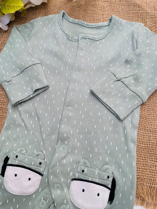 Matalan Zebra Sleepsuit