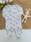 Matalan Panda Footed Sleepsuit