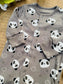 Matalan Panda Footed Sleepsuit