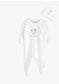 Next "I am New Here" Sleepsuit with Cap