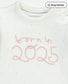 George Embroidered "Born in 2025" 3pc Set