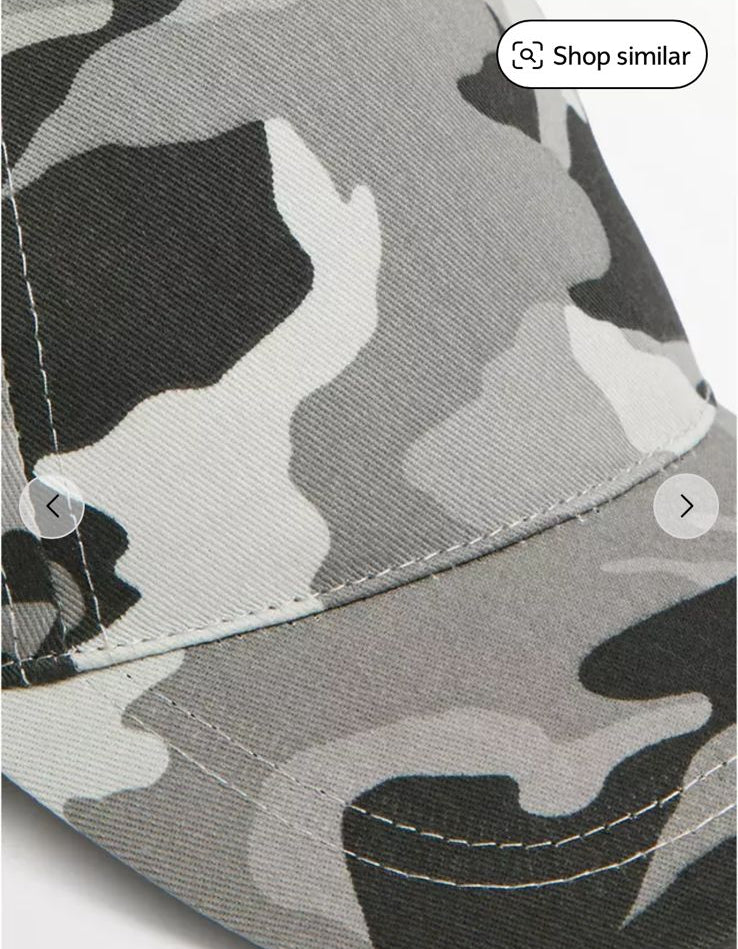 Tu Clothing Camo Print Ca