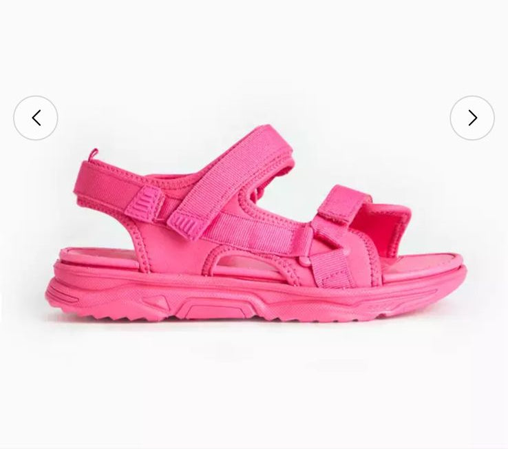 Tu Clothing Pink Drench Sport Sandal