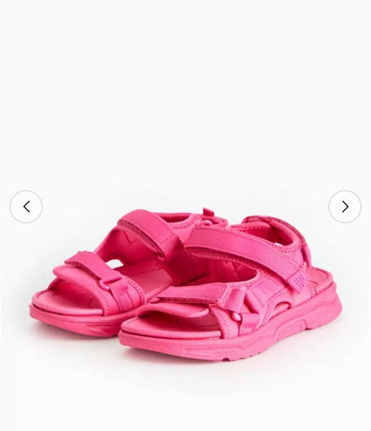 Tu Clothing Pink Drench Sport Sandal