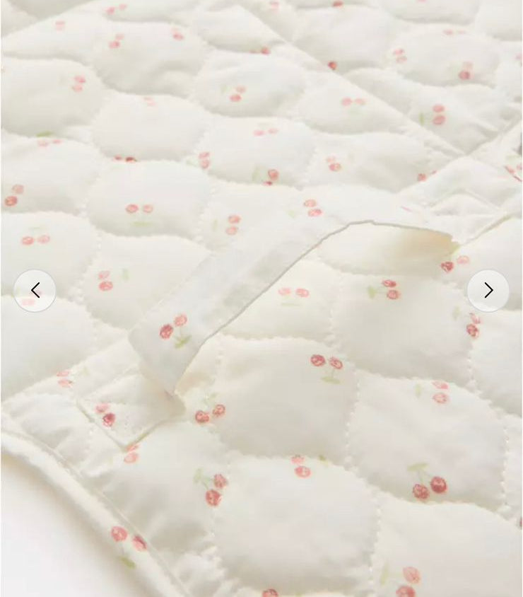 Tu Clothing Cherry Print Travel Changing Mat