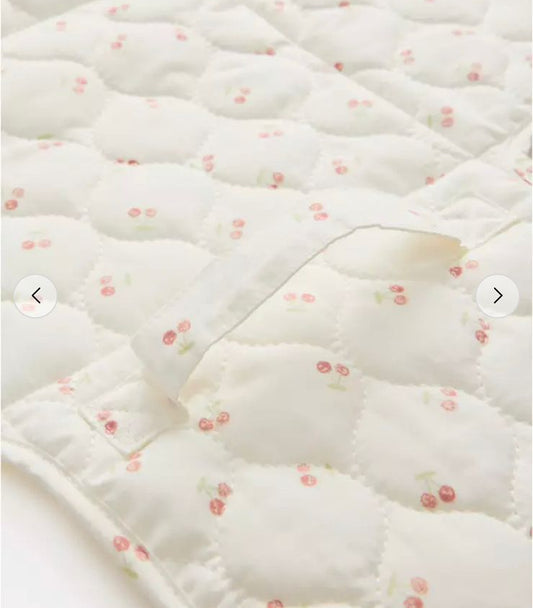 Tu Clothing Cherry Print Travel Changing Mat