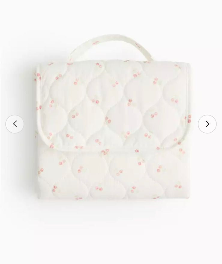 Tu Clothing Cherry Print Travel Changing Mat