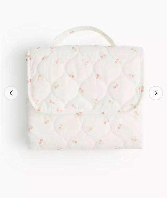 Tu Clothing Cherry Print Travel Changing Mat