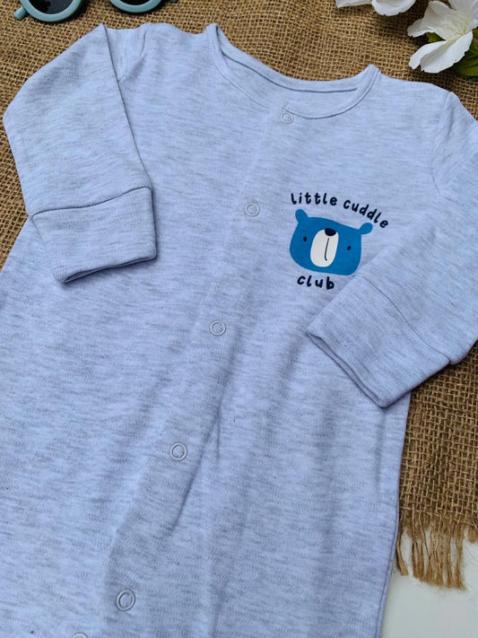Matalan Blue Bear Sleepsuit