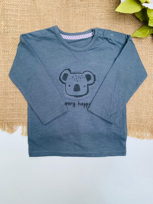 George Embroidered Bear Face Shirt
