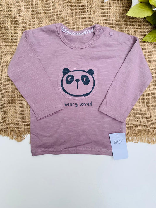 George Embroidered panda Face Shirt