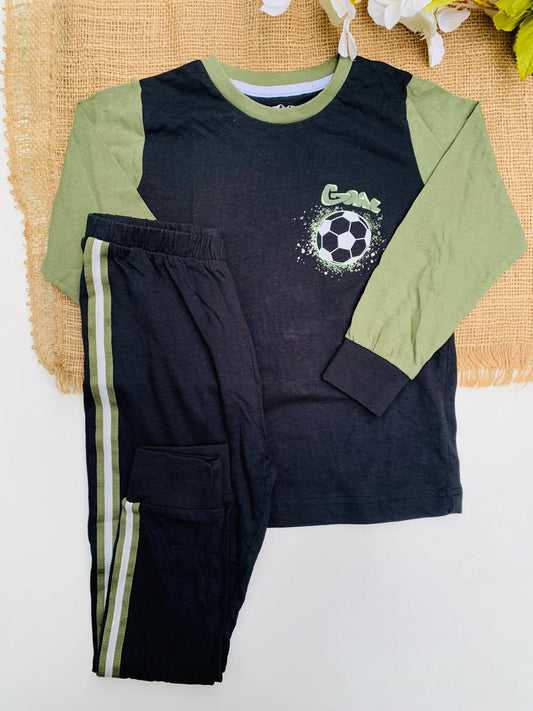 Matalan Football Shirt & Trouser Set