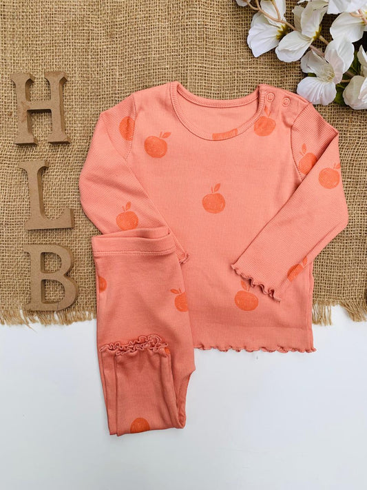 George Ribbed Shirt & Trouser Set