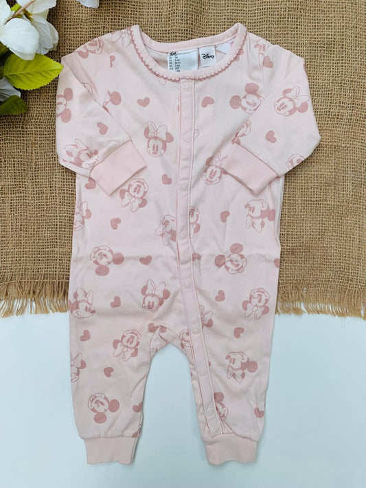 H&M Minnie mouse Sleepsuit