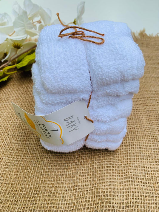 George Pack of 7 Face Cloths