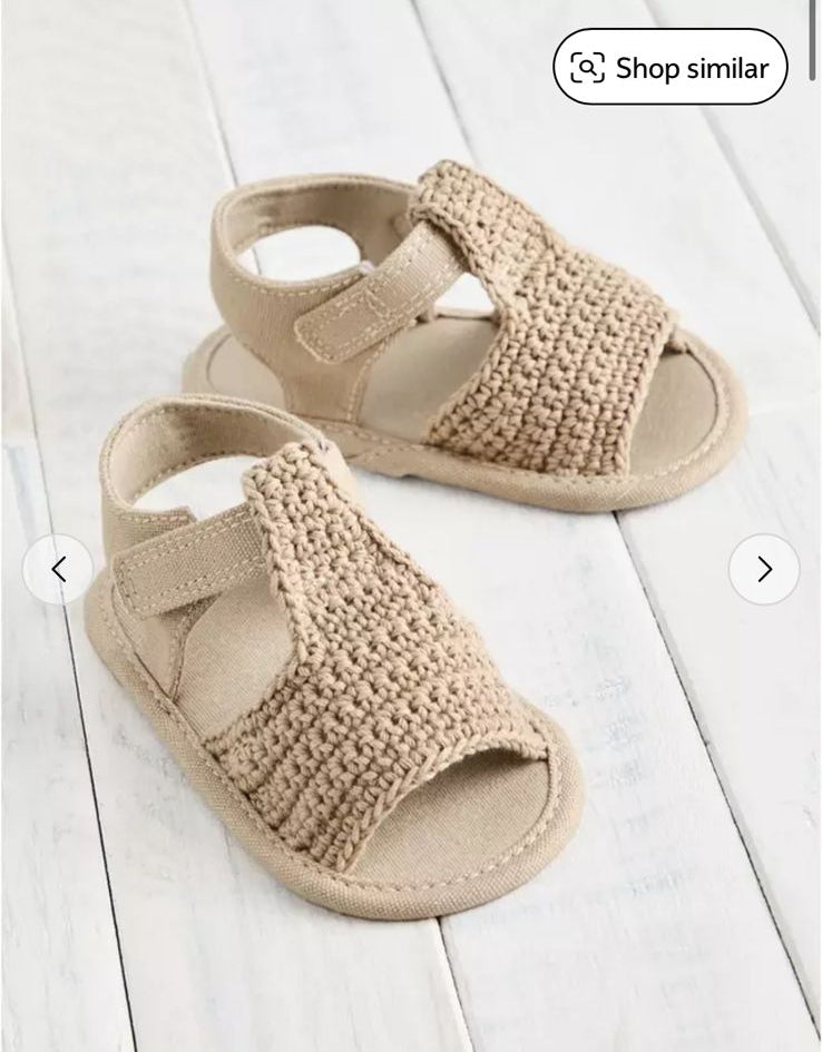 Tu Clothing Crochet Sandals