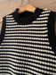 Knitted Sleeveless Sweater