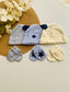 Pack of 3 Caps & Mittens Set