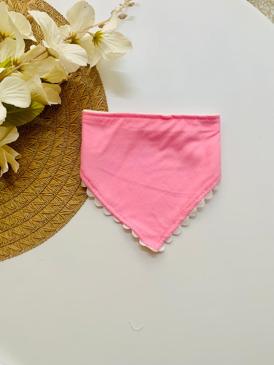 Pack of 3 Bandana Floral Bibs with Head band