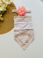 Pack of 3 Bandana Floral Bibs with Head band