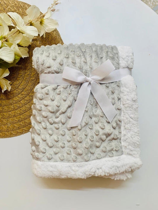 Fluffy Grey Blanket