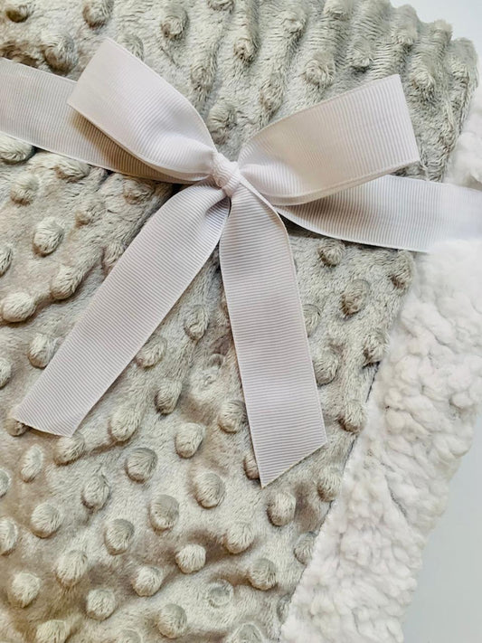 Fluffy Grey Blanket