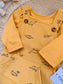 Dinosaurs Dungaree Set with Bodysuit & Socks