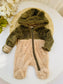 Woolen Hooded Sleepsuit
