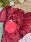 4Pc Velour Shirt, Bodysuit with Pack of two Trousers