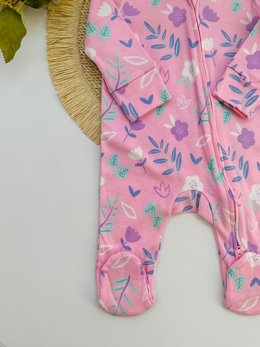 George Floral Sleepsuit