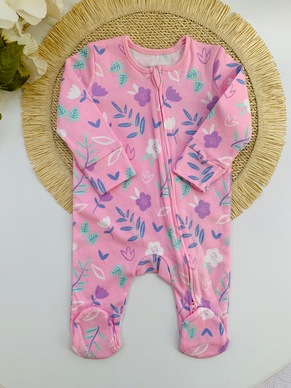 George Floral Sleepsuit