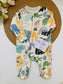 George Safari Print Sleepsuit