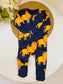 George Lions Print Sleepsuit