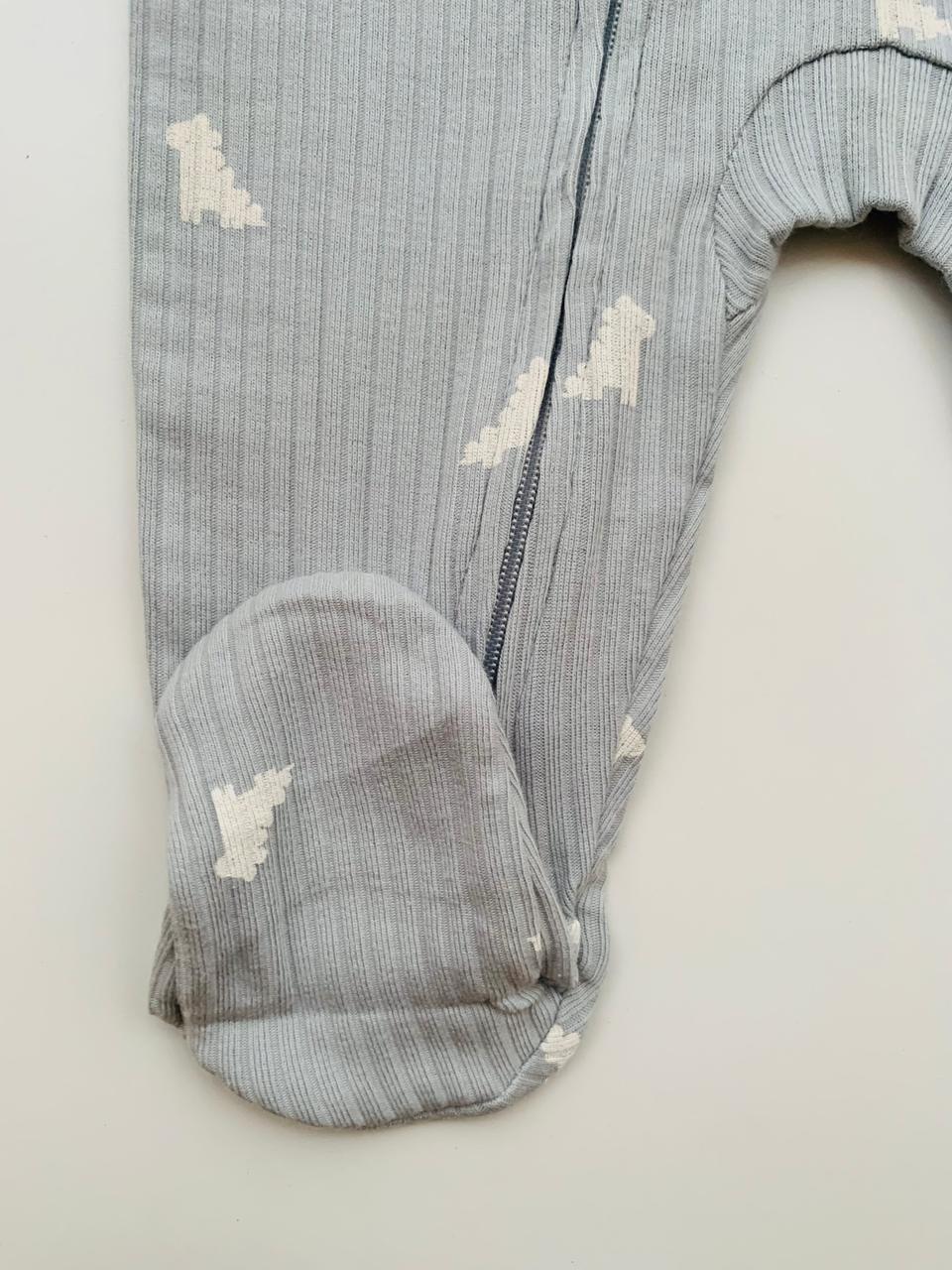 George Dino Print Sleepsuit