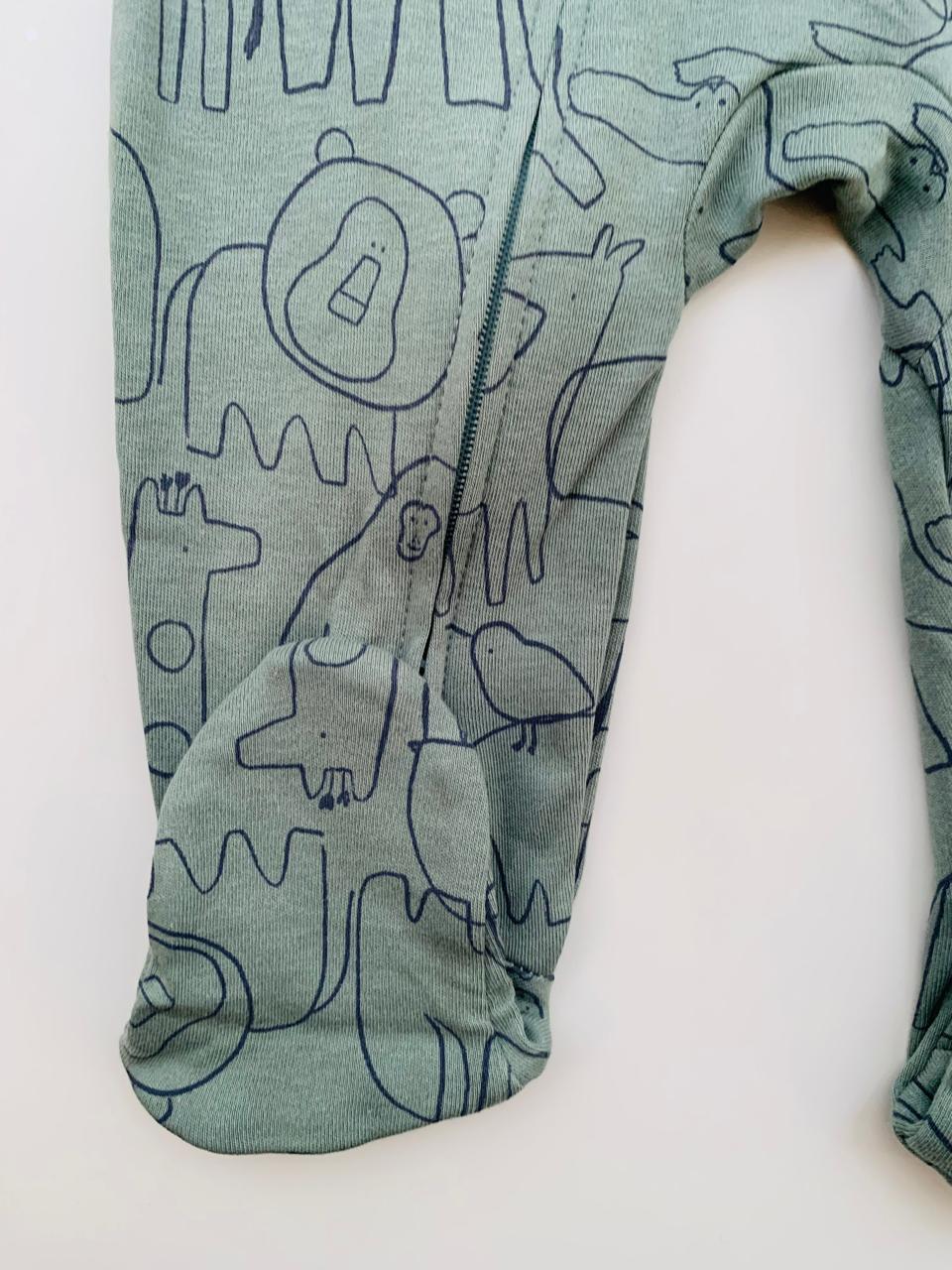 George Safari Themed Sleepsuit