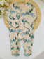 George Crocodiles print  Sleepsuit