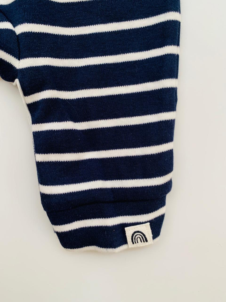 George Buttoned Footless Sleepsuit