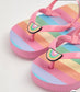 George Rainbow Flip Flop Slipper