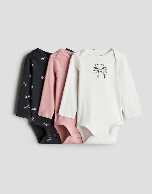 H&M Pack of 3 Bodysuits