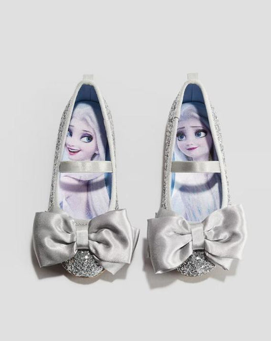 H&M Silver Glittery Pumps